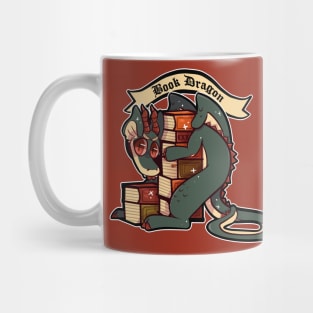 Book Dragon Mug